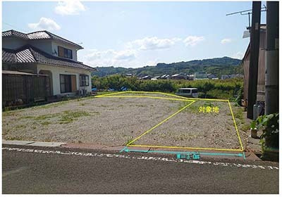 下三栖の売土地